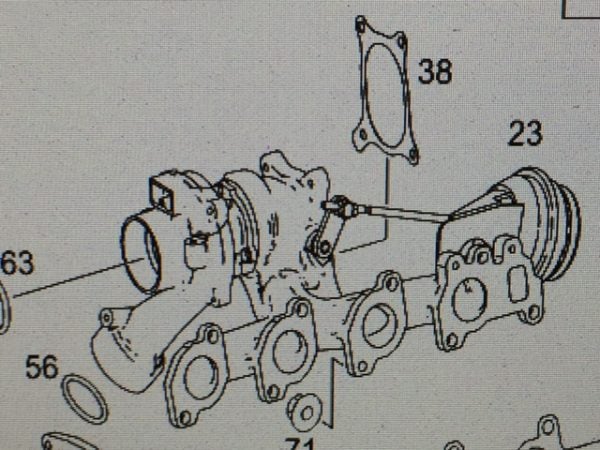 Sprinterin Turbo W906 A6460901880