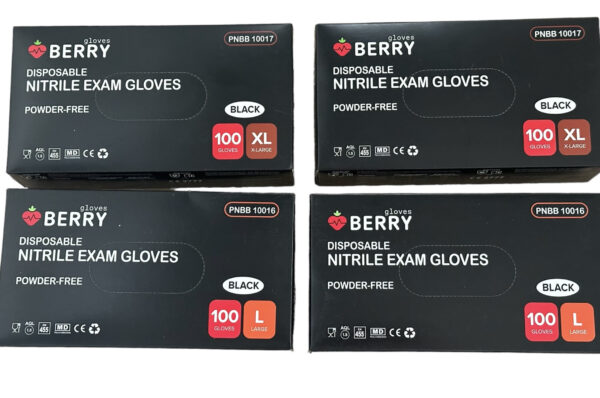 INCO BERRY Nitriilikäsineet 100kpl x 10